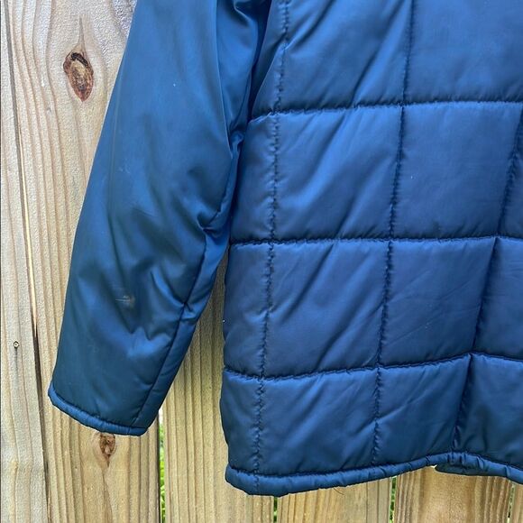 Westwinds Navy Blue Shearling-Lined Jacket 70s 80s Vintage Rare Winter Coat M - Picture 13 of 16